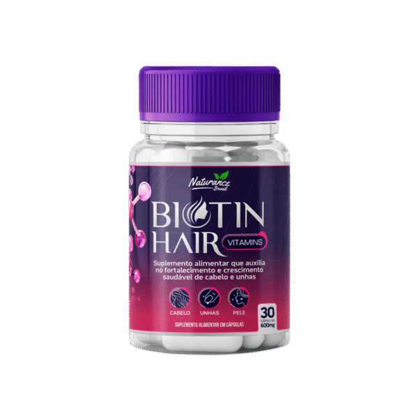 3 Frascos Biotim Hair - Cabelo, Pele e Unha